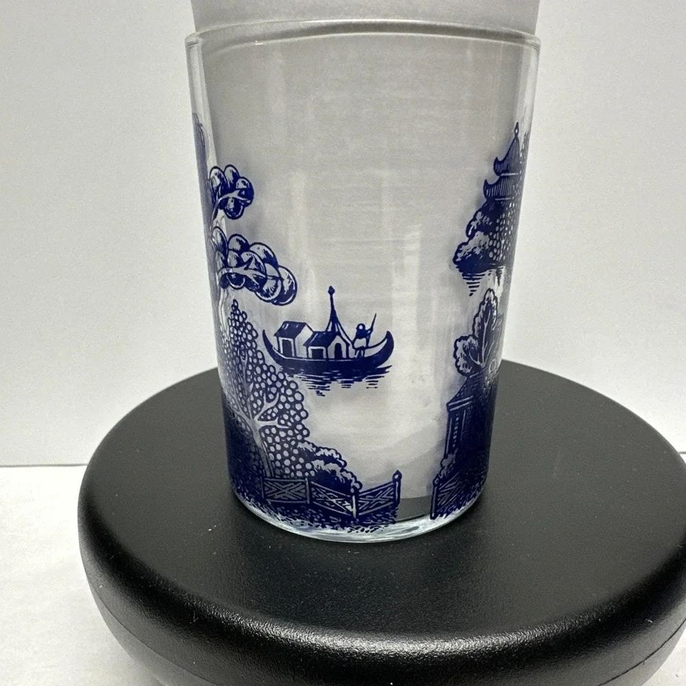 Blue Willow Drinking Glasses 3.75
